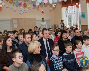 Судді привітали вихованців школи-інтернату №87 з Днем Святого Миколая 1 IMG 0807 1