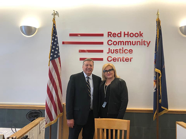 Представники суду ознайомились з роботою Центру правосуддя Ред Хук в Нью-Йорку 3 55882177 2326965550963112 481684336047816704 n