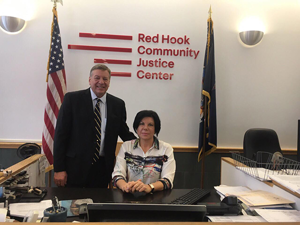 Представники суду ознайомились з роботою Центру правосуддя Ред Хук в Нью-Йорку 4 56205112 2152623368146903 6317823332511121408 n