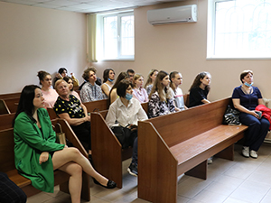 В суді організували модельне судове засідання для школярів 1 IMG 6523